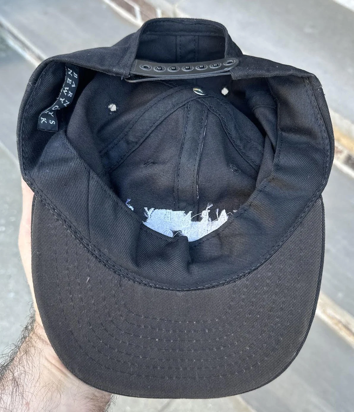Barneys New York Employee Hat w Pin — RootsBK
